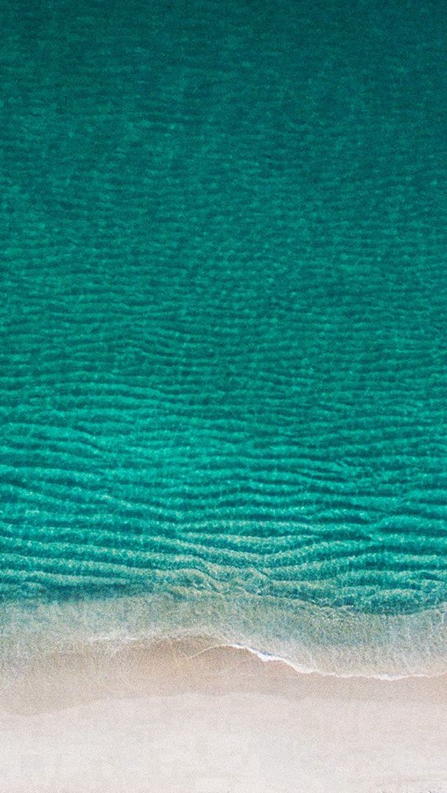 640x1136 Sea Ocean Green Minimal Nature Wave Earth - earth iPhone Wallpaper
