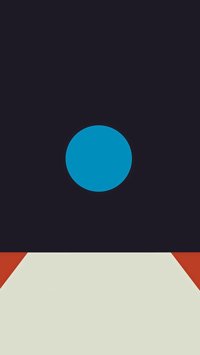 640x1136 Tycho Art Blue Illustration Art Abstract Minimal - cover iPhone Wallpaper