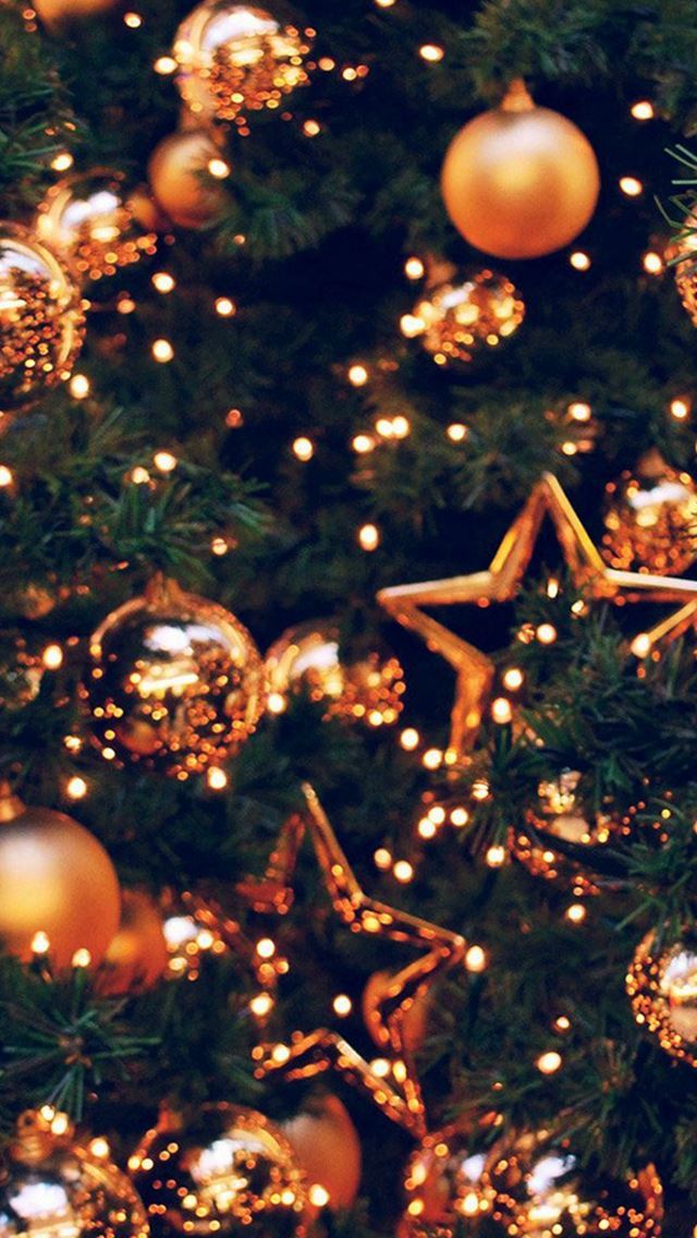 640x1136 Decoration Holiday Christmas Illustration Art Gold -  iPhone Wallpaper