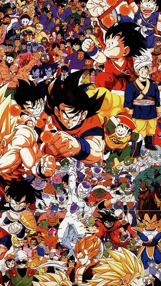 640x1136 Dragonball Full Art Illust Game Anime - illust iPhone Wallpaper