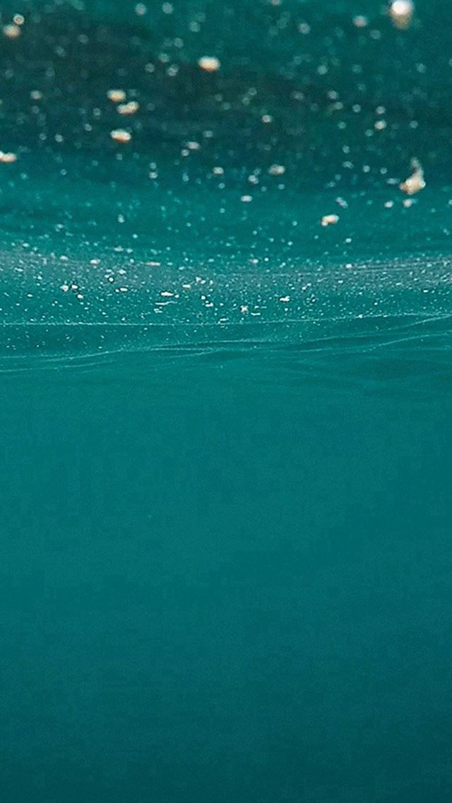 640x1136 Sea Water Green Under Pattern - bubble iPhone Wallpaper