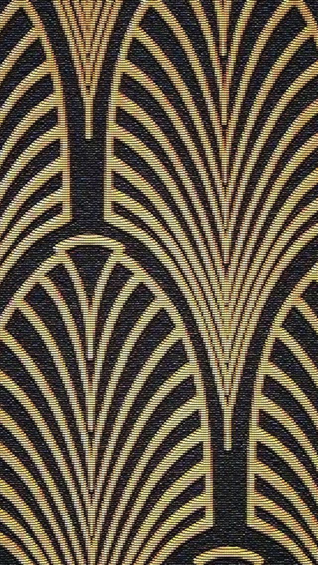 640x1136 Art Deco Pattern Illustration Art -  iPhone Wallpaper