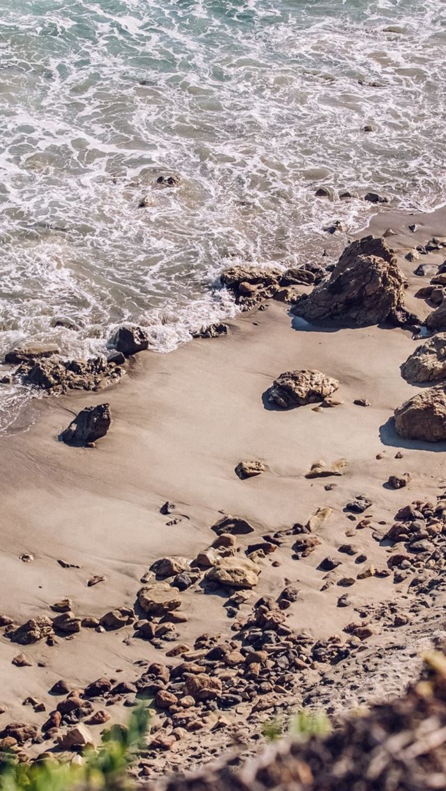 640x1136 Sea Beach Nature Water Summer - wave iPhone Wallpaper