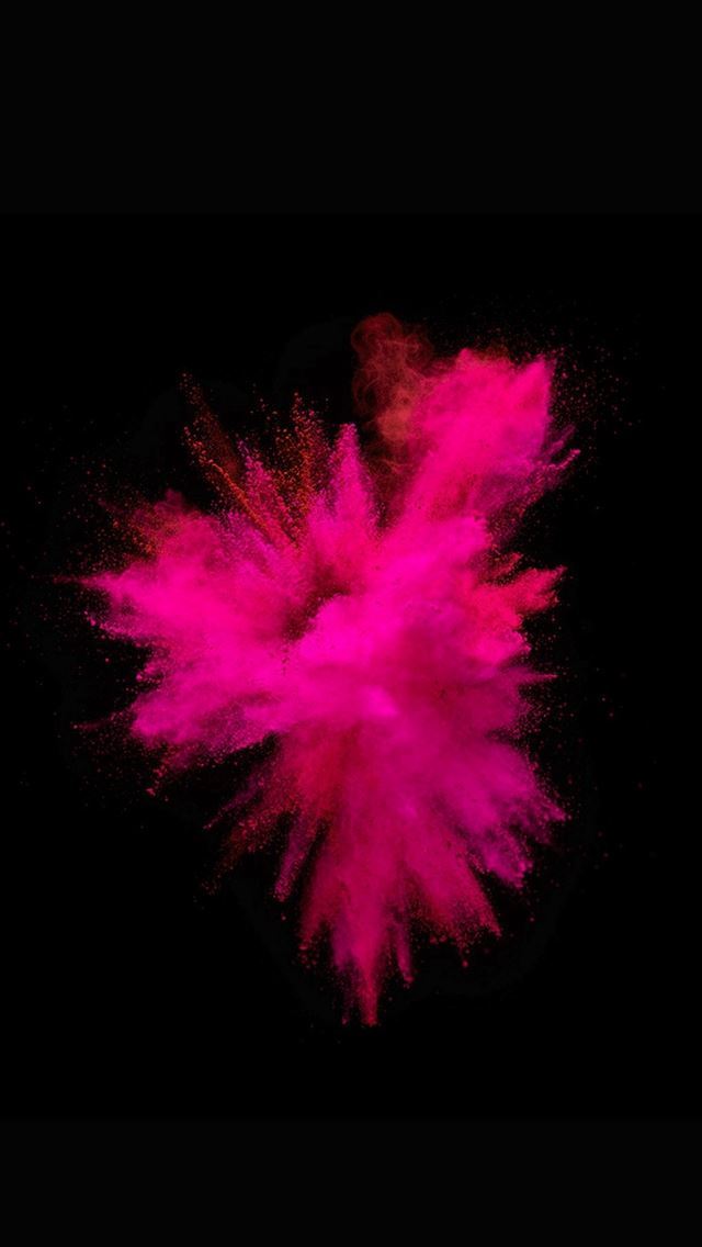 1284x2778 Pop Apple Macbook Background Red Illustration Art - pink iPhone Wallpaper