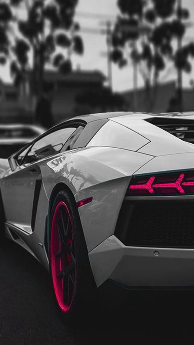1284x2778 Lamborghini Aventador Sportscar Dark - auto iPhone Wallpaper