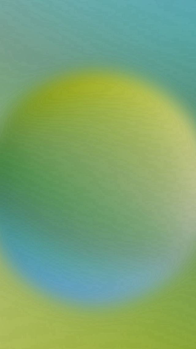 640x1136 Green Circle Blur Gradation -  iPhone Wallpaper