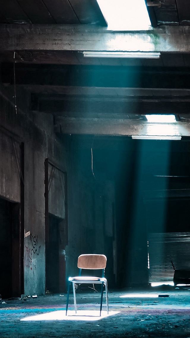 640x1136 Chair Room Dark Light Nature - dim iPhone Wallpaper