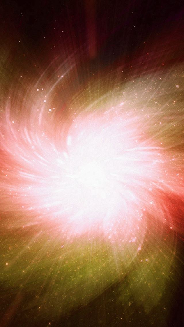 640x1136 Abstract Cool Aurora Space Pattern Red -  iPhone Wallpaper