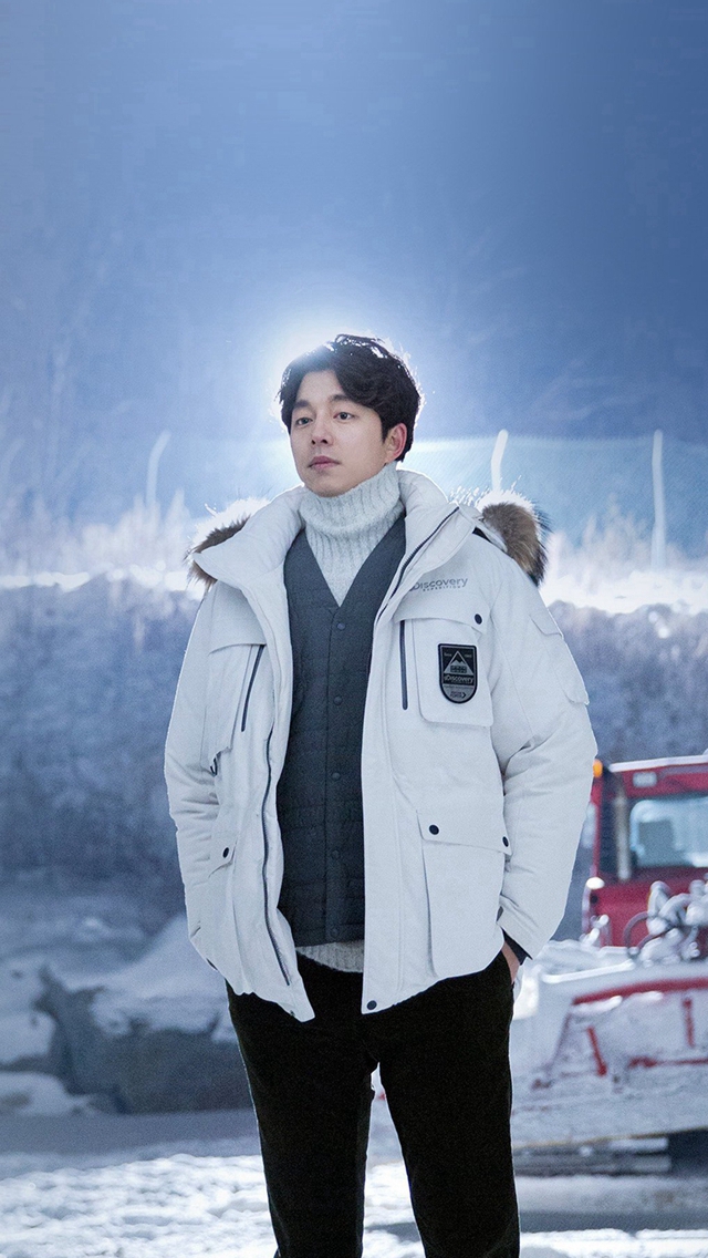 Kpop Gongyoo Winter Handsome Doggaebi iPhone wallpaper 