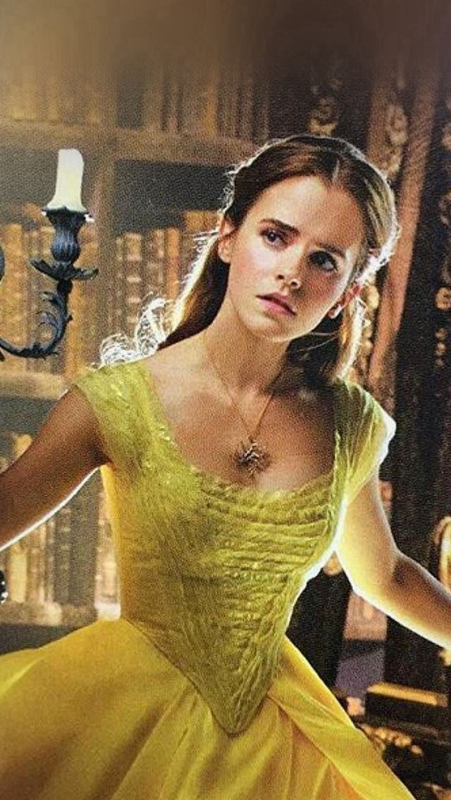 640x1136 Emma Watson Beauty Beast Celebrity Film - movie iPhone Wallpaper