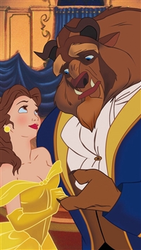 Beauty And The Beast Dancing Anime Love Fairy wallpaper