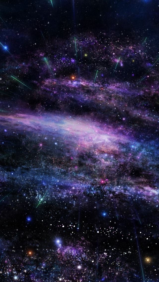 640x1136 Art Star Tree Sky Space - fantasy iPhone Wallpaper