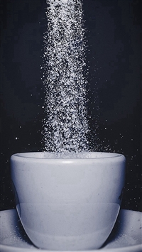 Cup Sugar Dark Illustration Art wallpaper