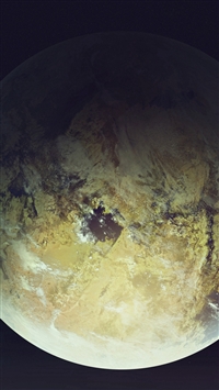 Super Space Planet Sky Dark Landscape wallpaper