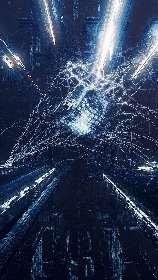 640x1136 Digital Art Audi Box Pattern Background Blue - audi iPhone Wallpaper