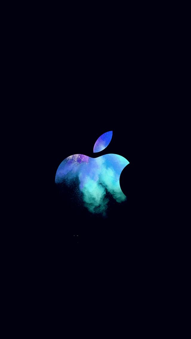 Enhance Your iPhone Experience with a Colorful Apple Logo Wallpaper 4K