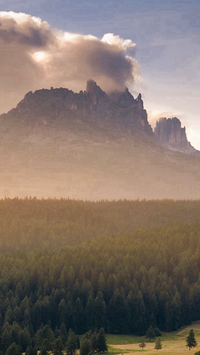 640x1136 Summer Mountain Green Nature - summer iPhone Wallpaper