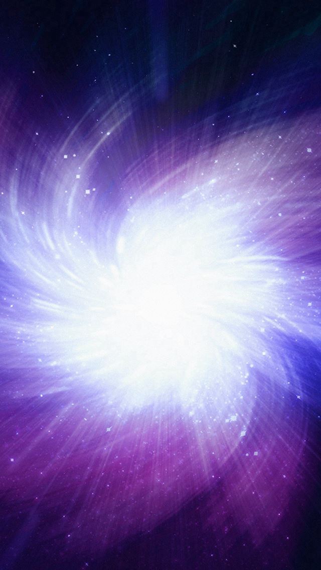 640x1136 Abstract Cool Aurora Space Pattern Blue - shiny iPhone Wallpaper