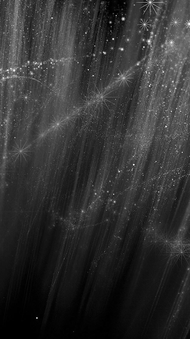 640x1136 Light Star Beautiful Pattern Dark Bw -  iPhone Wallpaper