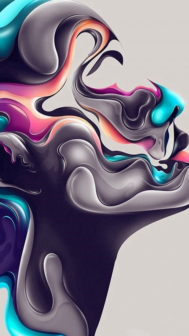640x1136 Abstract Design Steel Portrait Art - portrait iPhone Wallpaper