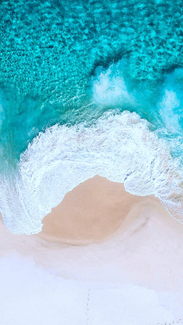 Nature Pure Crystal Ocean Wave Splash Beach Iphone Wallpapers Free Download