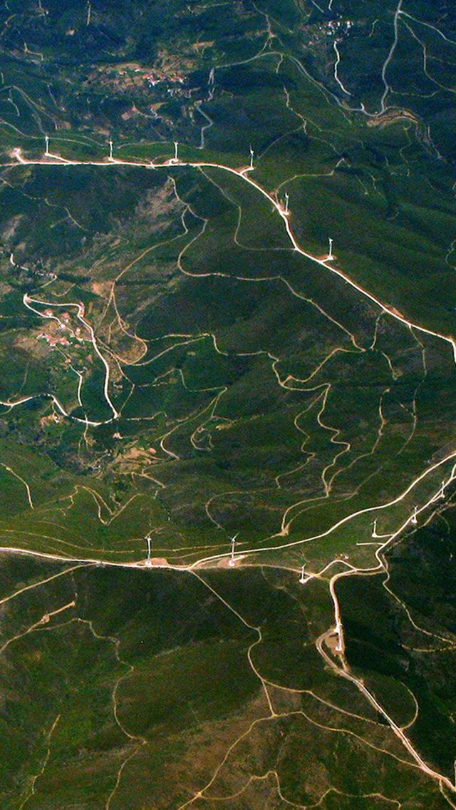 640x1136 Earthview Green Earth Nature - yellow iPhone Wallpaper