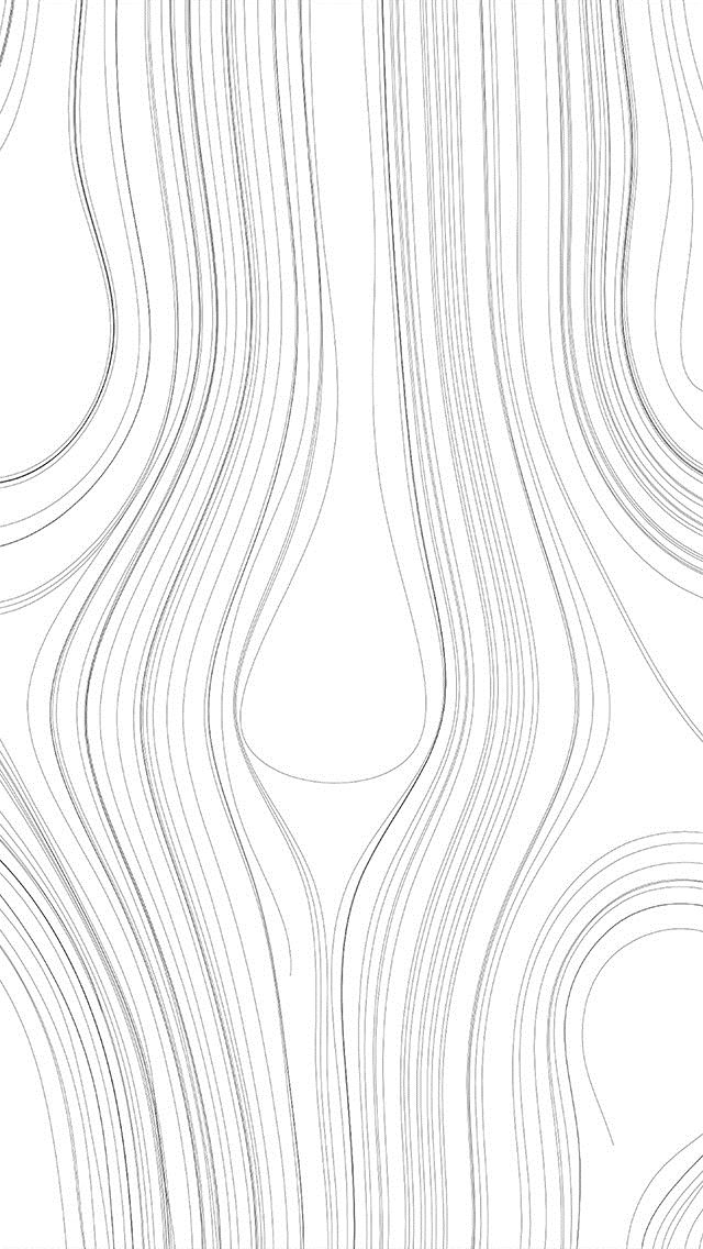 640x1136 Lines Curve White Bw Pattern -  iPhone Wallpaper