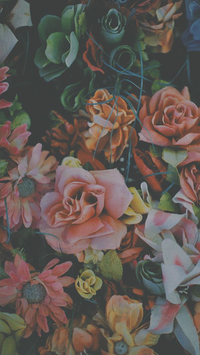 640x1136 Pink Roses Lily Ornamental Bouquet - roses iPhone Wallpaper