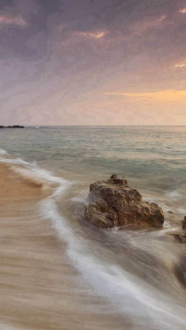 640x1136 Nature Beach Summer Water Nature - skyline iPhone Wallpaper
