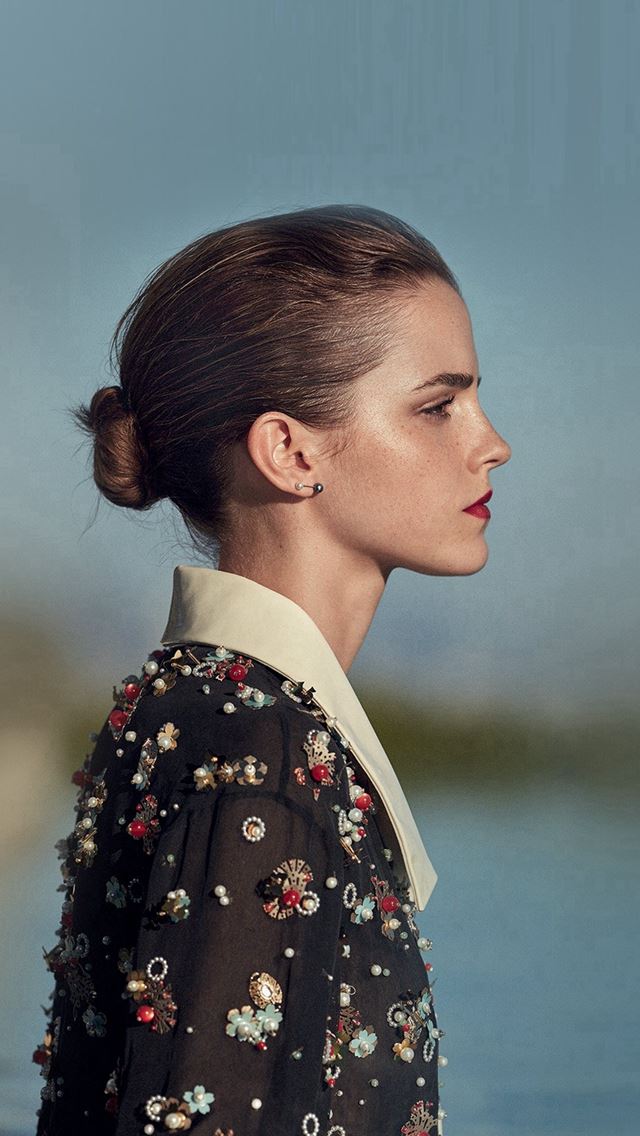 640x1136 Emma Watson Girl Film Sea - girl iPhone Wallpaper