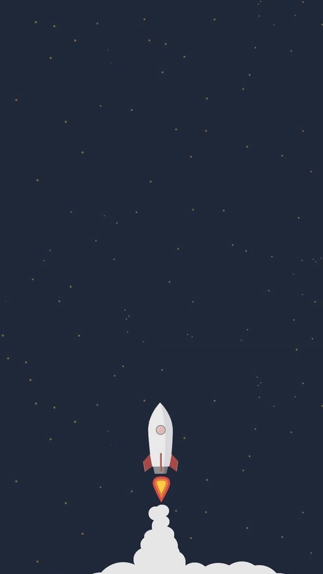 1284x2778 Rocket Liftoff Illustration - illustration iPhone Wallpaper