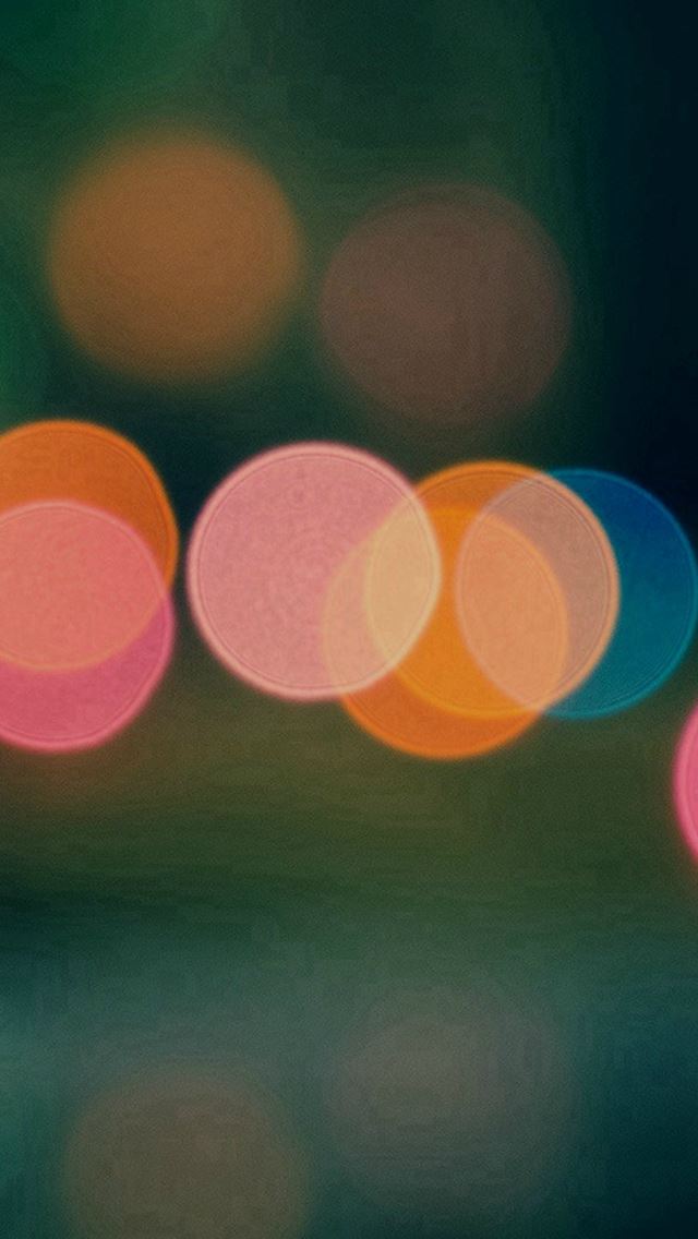 640x1136 Light Bokeh Dark Blur Pattern -  iPhone Wallpaper