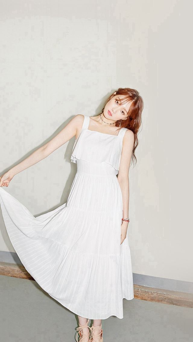 640x1136 Dress Girl Model White Kpop - girl iPhone Wallpaper