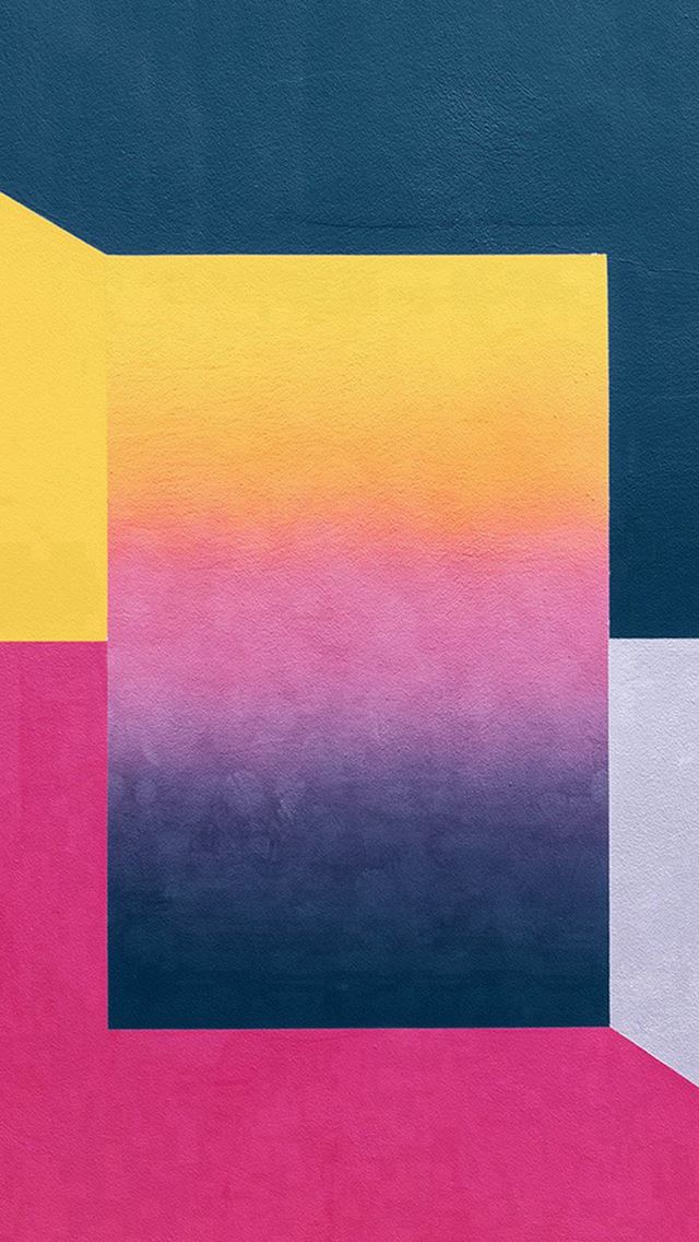 640x1136 Color Pattens Blue Red Illustration Art -  iPhone Wallpaper