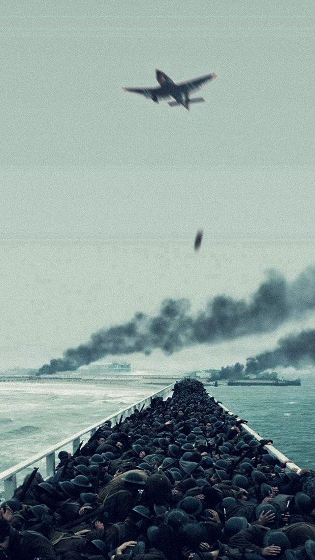 640x1136 Film War Dunkirk Boat Ship Illustration Art - crowd iPhone Wallpaper