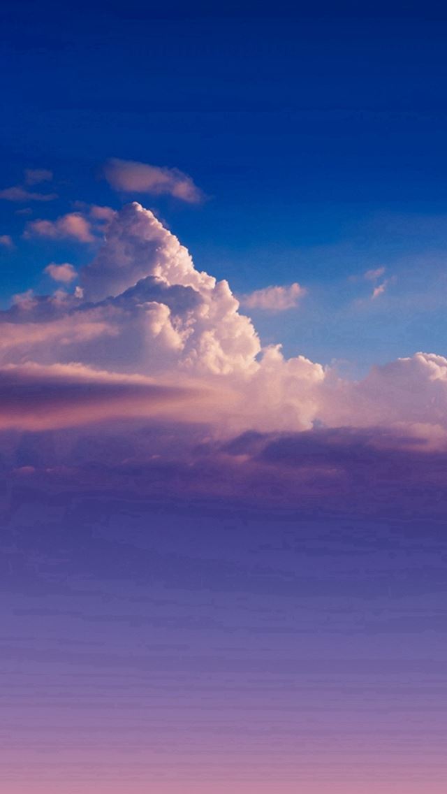 640x1136 Sunset Golden Hour Clouds - view iPhone Wallpaper