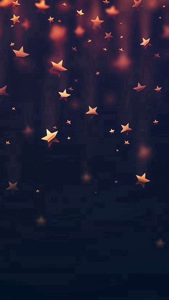 640x1136 Golden Falling Stars Pattern Background - golden iPhone Wallpaper