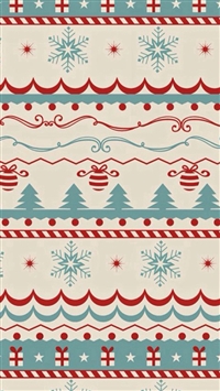 BOHO Christmas iPhone Wallpaper