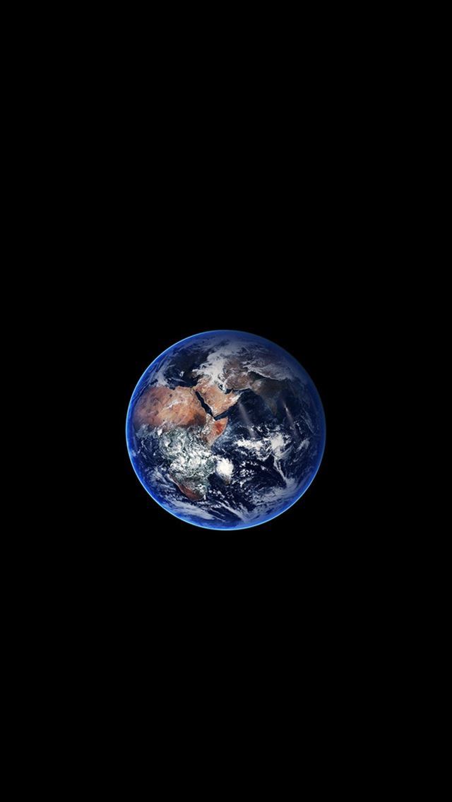 1284x2778 Earth Minimal Small Nature Art Space Dark - minimal iPhone Wallpaper