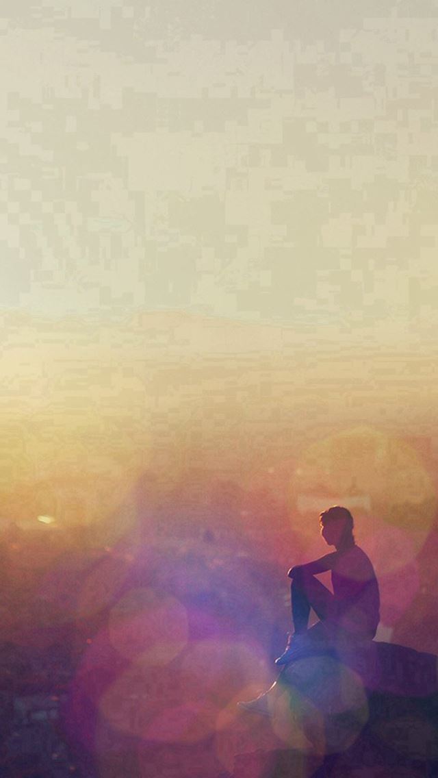 640x1136 Mrning Mountain Girl Alone After Running Flare - flare iPhone Wallpaper