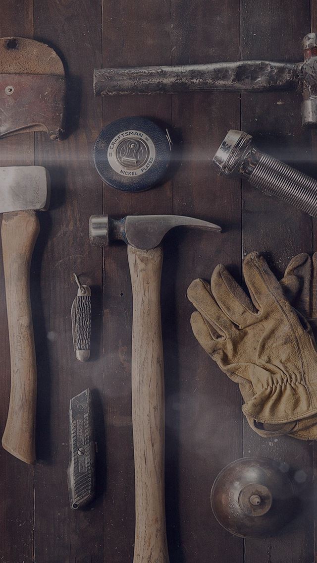 640x1136 Woodworker Workshop Tools -  iPhone Wallpaper
