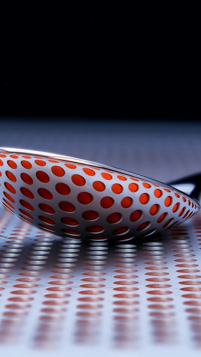 640x1136 Spoon 3d structure -  iPhone Wallpaper