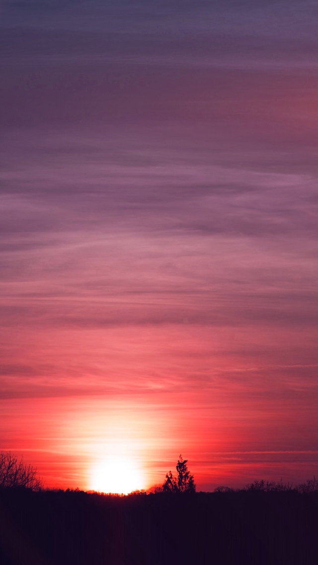 640x1136 Sky sunset -  iPhone Wallpaper