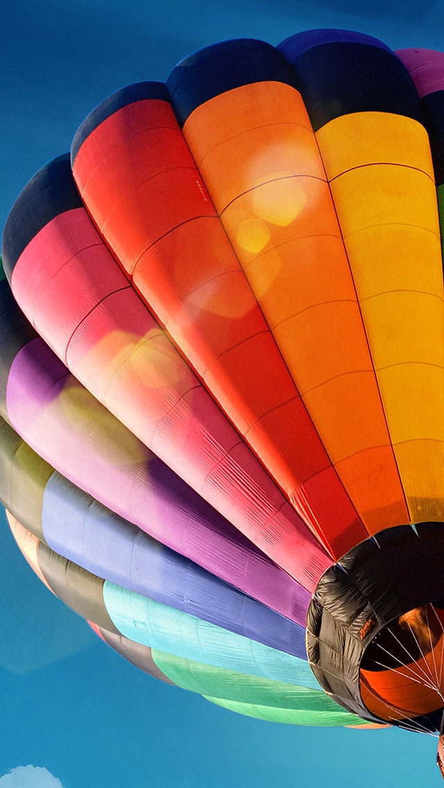 640x1136 Baloon pretty sky -  iPhone Wallpaper