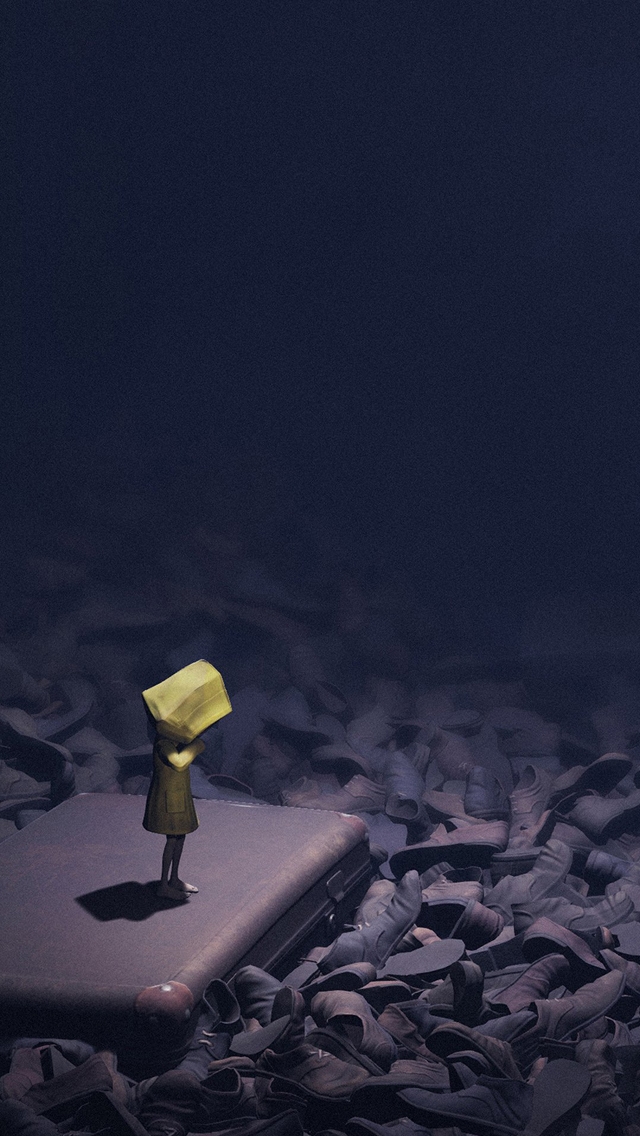 640x1136 Little nightmares dark anime art illustration - little iPhone Wallpaper