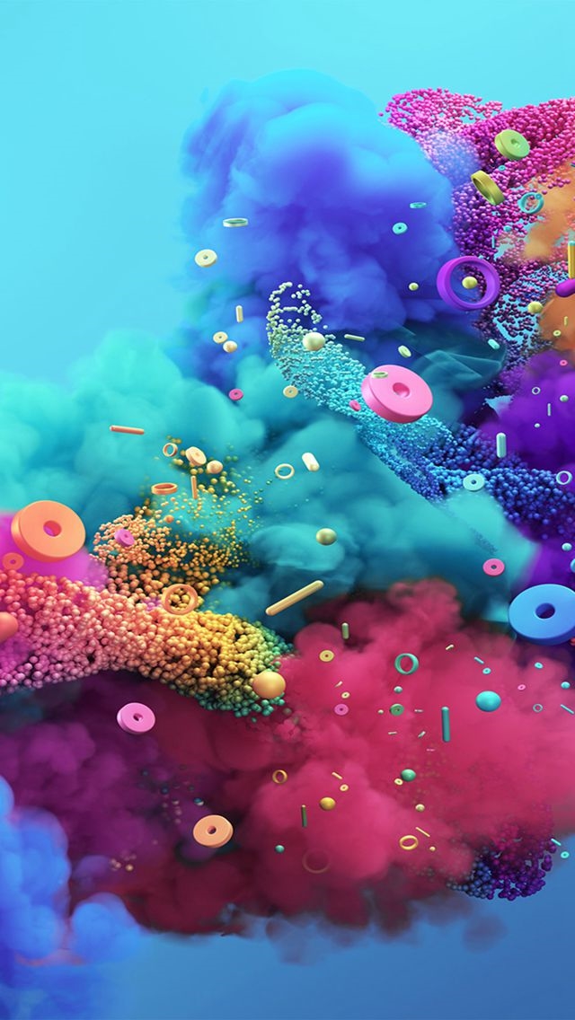 640x1136 Art color rainbow pattern background - rainbow iPhone Wallpaper