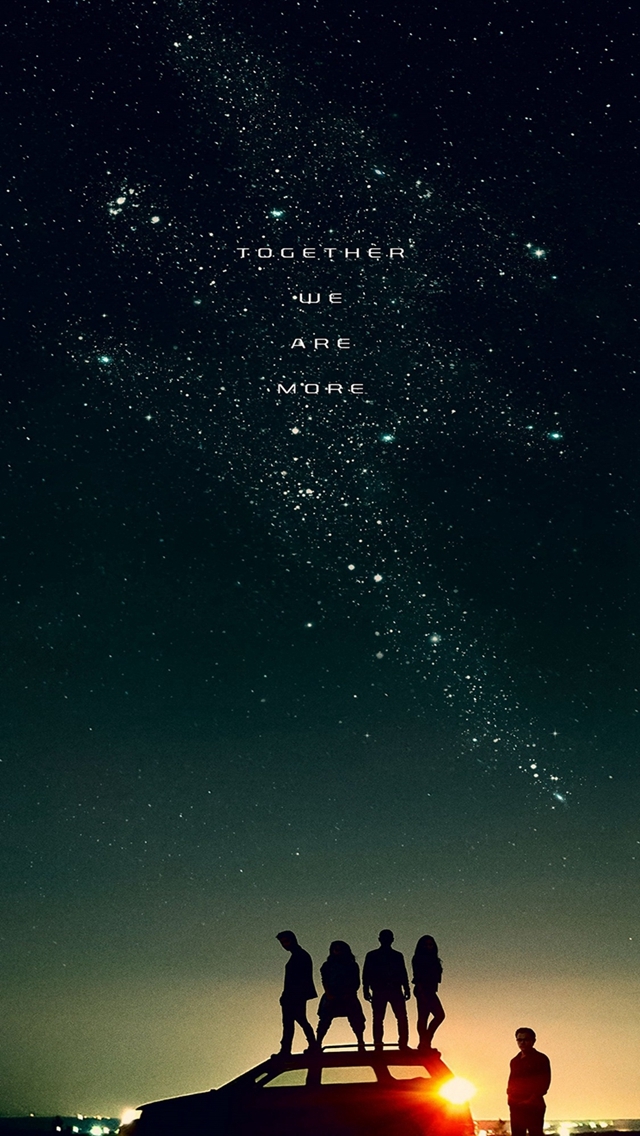 640x1136 Start sky night space - clean iPhone Wallpaper
