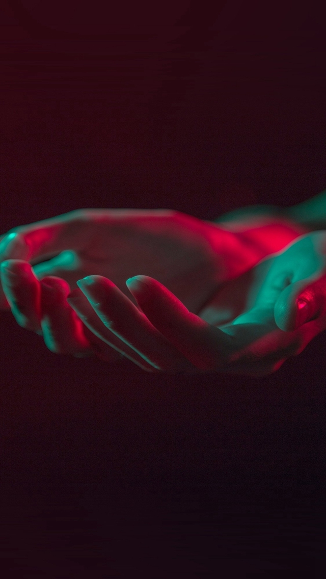 640x1136 Hand dark illustration art - hand iPhone Wallpaper