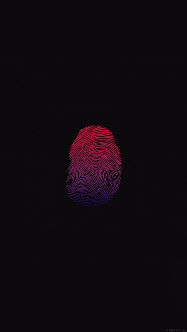 640x1136 Finger print unlock art - finger iPhone Wallpaper