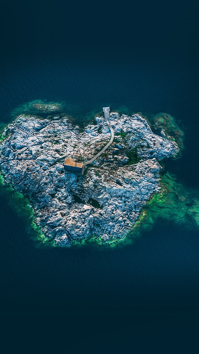 640x1136 Island sea ocean -  iPhone Wallpaper